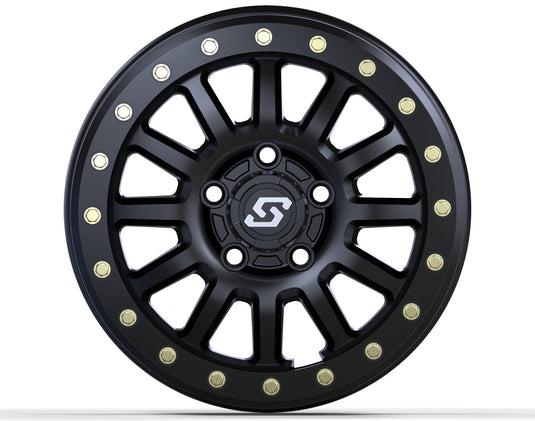 SANO BDLK WHEEL 15X7 5/4.5 6+1 (+50MM) BLACK A21B-57012+50 image 1