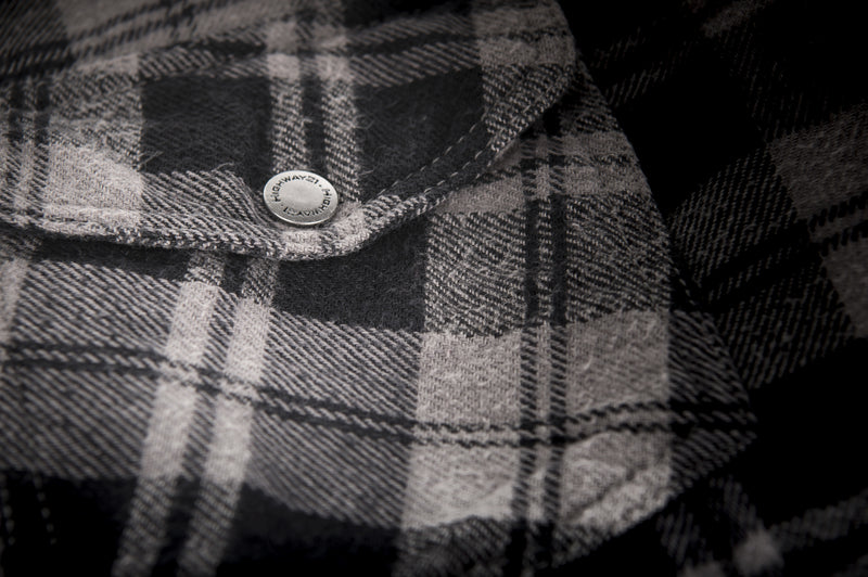 Load image into Gallery viewer, MARKSMAN FLANNEL BLACK/GREY LG #6049 489-1181~4 image 4
