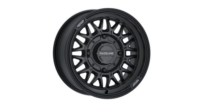 RACELINE OMEGA 14X7 4/156 5+2 (+10MM) SATIN BLACK A13B-47056+10 image 1