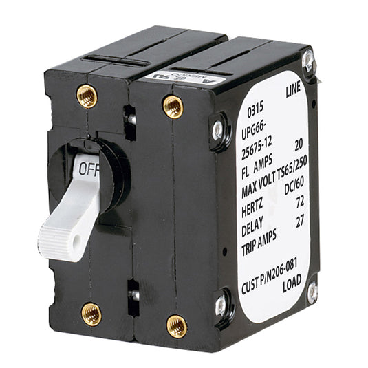 Paneltronics 'A' Frame Magnetic Circuit Breaker - 30 Amps - Double Pole [206-083S]