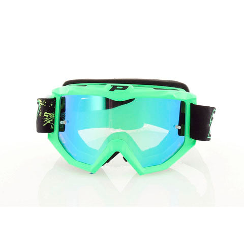 PROGRIP GOGGLES - 3204 FLUORESCENT GREEN