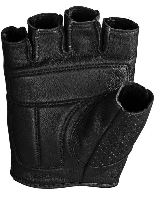 HALF JAB PERFORATED GLOVES BLACK 5X 