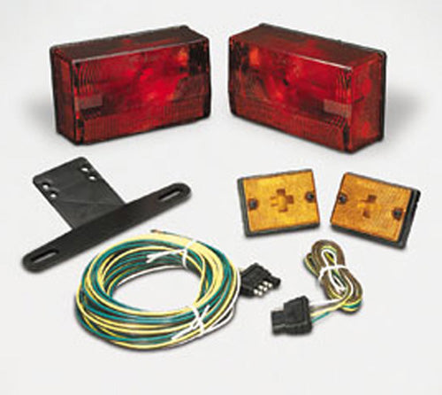 TRAILER LIGHT KIT W/20' WIRE HARNESS  SUBMERSIBLE 4X6 OVER 80