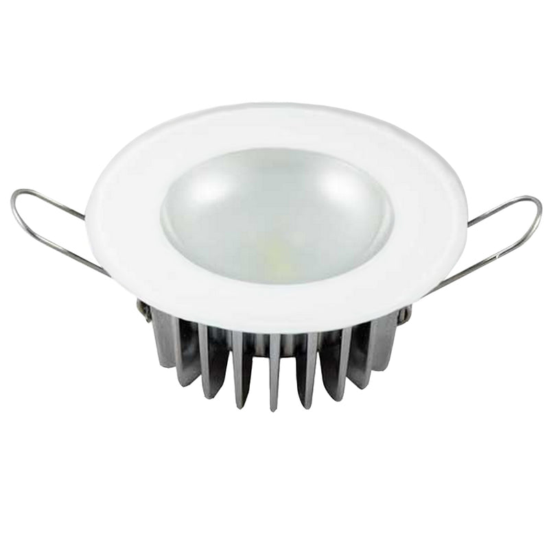 Load image into Gallery viewer, Lumitec Mirage - Flush Mount Down Light - Glass Finish/No Bezel - 4-Color Red/Blue/Purple Non Dimming w/White Dimming [113190]
