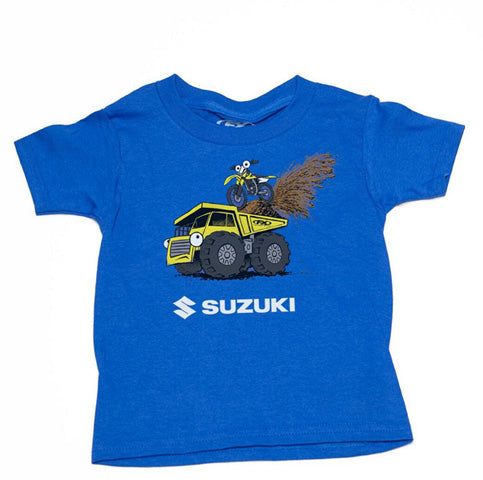 FACTORY EFFEX SUZUKI NEW TODDLER T-SHIRT / BLUE 2T