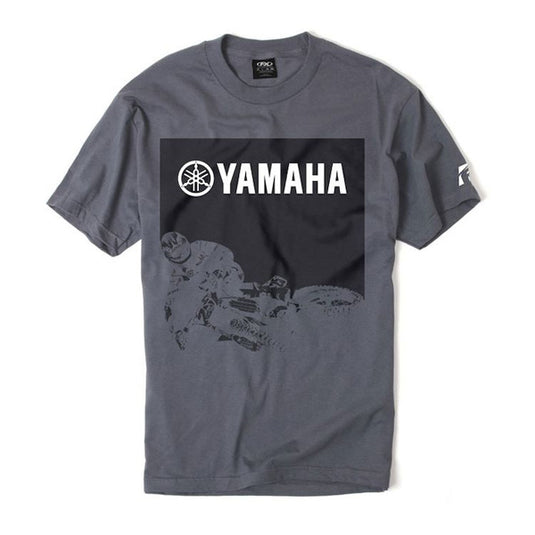 FACTORY EFFEX YAMAHA WHIP T- SHIRT / CHARCOAL (M)