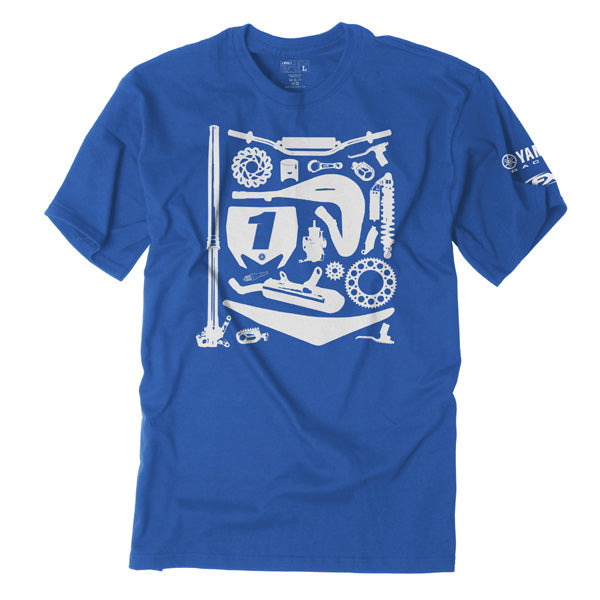 FACTORY EFFEX YAMAHA DISSECTION YOUTH T-SHIRT / BLUE (L)