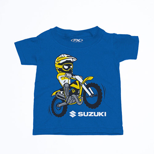 FACTORY EFFEX SUZUKI DIRT BIKETODDLER T-SHIRT / ROYAL 2T