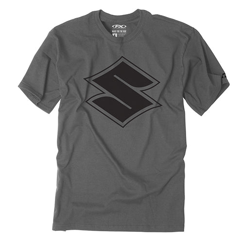 SUZUKI SHADOW MEN'S T-SHIRT / CHARCOAL GRAY (M)