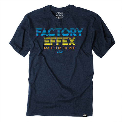 FX MENS CREW T-SHIRT NAVY FX LIT (L)