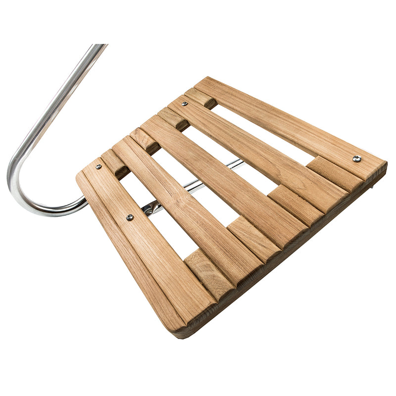 Load image into Gallery viewer, Whitecap Teak Swim Platform f/Outboard Motors [60900]

