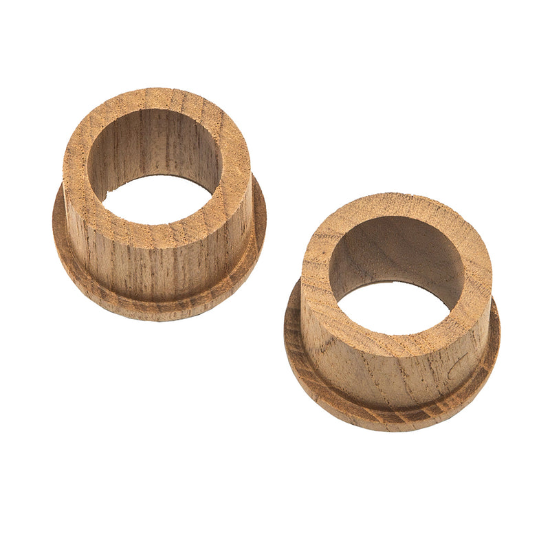 Load image into Gallery viewer, Whitecap Teak Finger Pull - 5/8&quot; Barrel Length - 2 Pack [60145-A]
