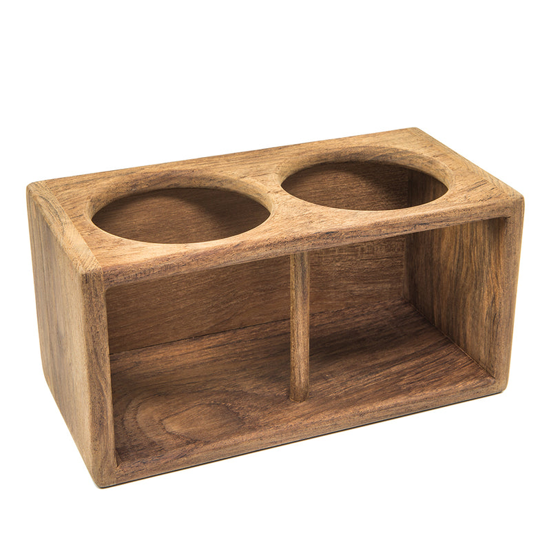 Load image into Gallery viewer, Whitecap Teak 2-Drink Rack [62610]
