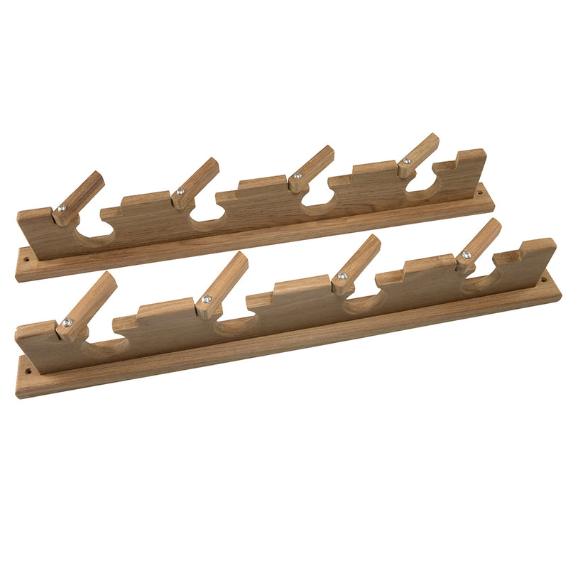 Load image into Gallery viewer, Whitecap Teak Lock-In Four-Rod Storage Rack [60620]
