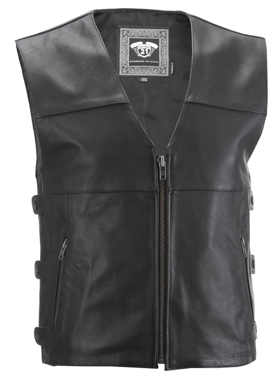 12 GAUGE VEST BLACK SM 