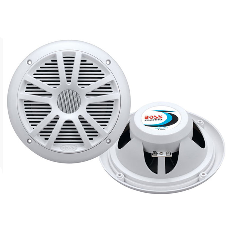 Load image into Gallery viewer, Boss Audio 6.5&quot; MR6W Speaker - White - 180W [MR6W]
