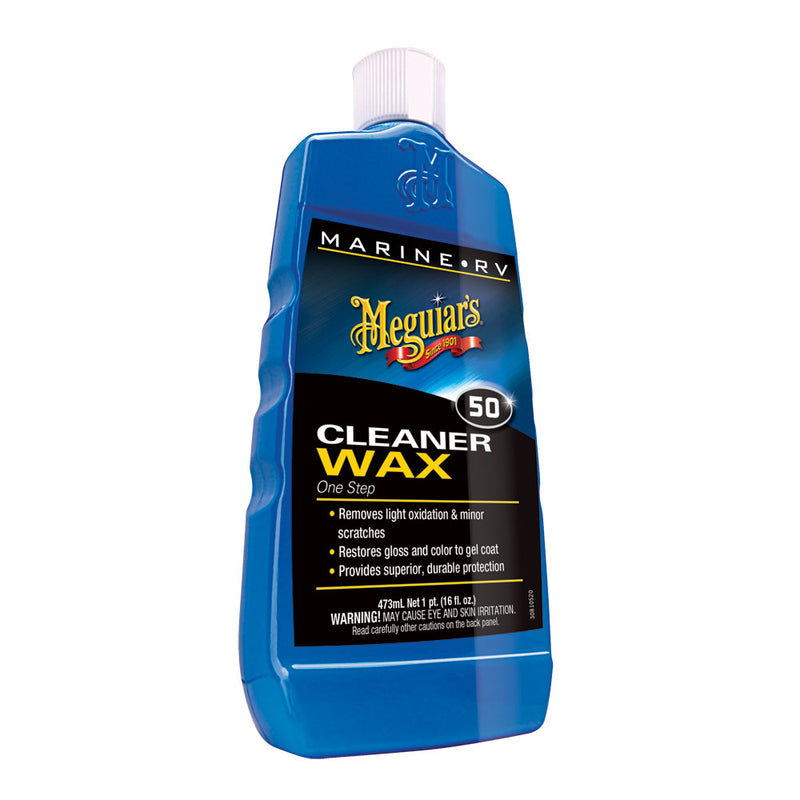 Load image into Gallery viewer, Meguiar&#39;s #50 Boat/RV Cleaner Wax - Liquid 16oz [M5016]
