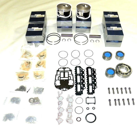 Powerhead Rebuild Kit for 2009 Johnson Evinrude 6 Cyl 3.600  E-TEC 200 HP +.020