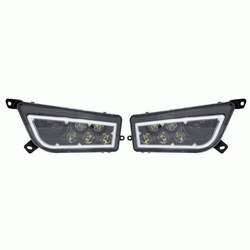 Load image into Gallery viewer, EXTREME LED HALO HEADLIGHTS FOR 2017 POLARIS GENERAL 1000 BLUETOOTH COLOR CHANGE
