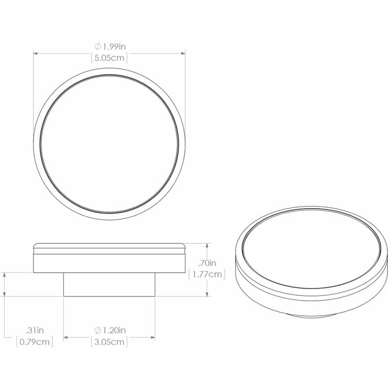 Load image into Gallery viewer, Lumitec Halo Flush Mount Down Light Spectrum RGBW - White Housing [112827]
