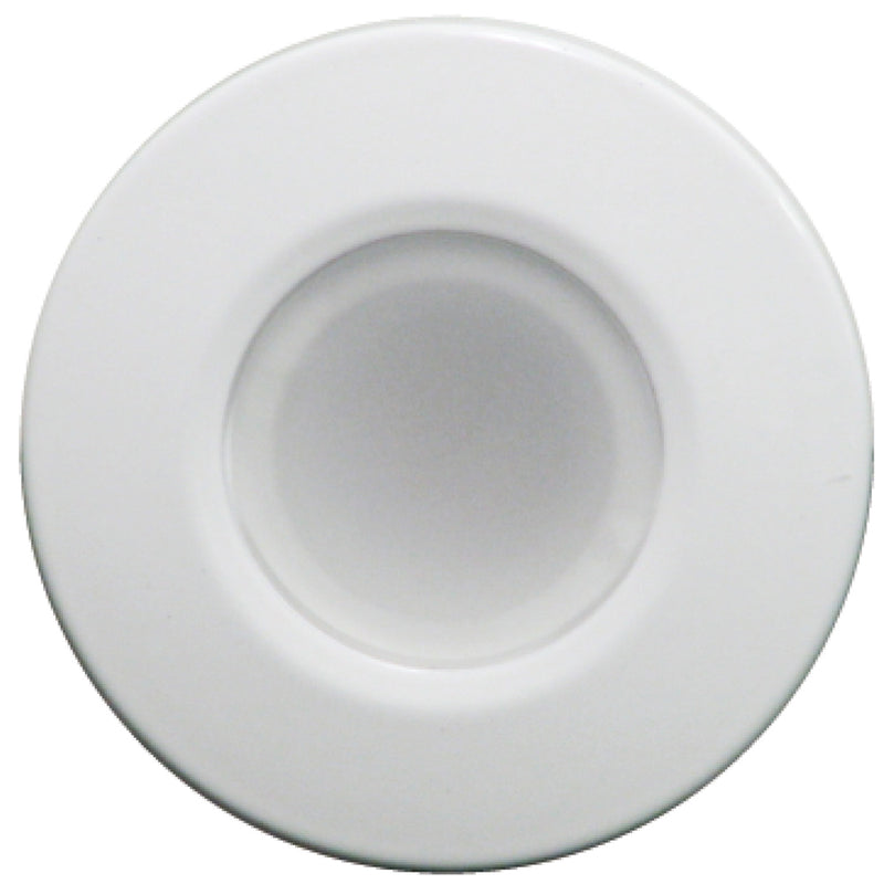 Load image into Gallery viewer, Lumitec Orbit Flush Mount Down Light - Blue Non-Dimming, Red Non-Dimming  White Dimming w/White Housing [112528]
