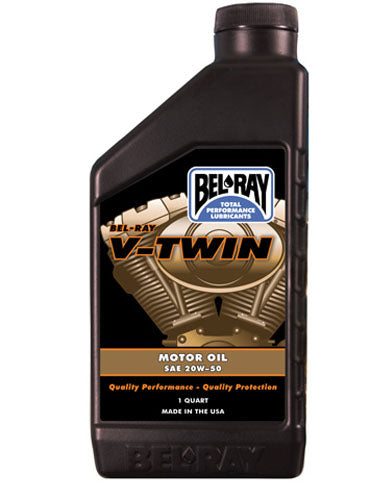 BEL-RAY V-TWIN MOTOR OIL 20W-50(QT)