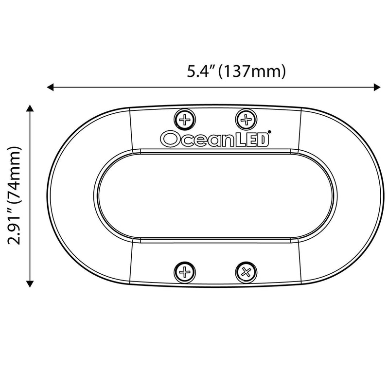 Load image into Gallery viewer, OceanLED X-Series X4 - White LEDs [012301W]
