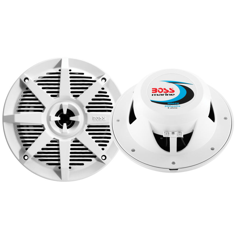 Load image into Gallery viewer, Boss Audio 6.5&quot; MR62W Speaker - White - 200W [MR62W]
