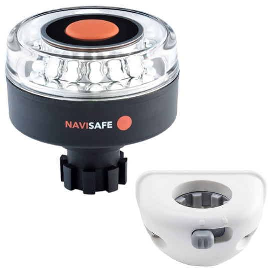 Navisafe Navilight 360 2NM w/Navibolt Base  Vertical Mount - White [042KIT6]