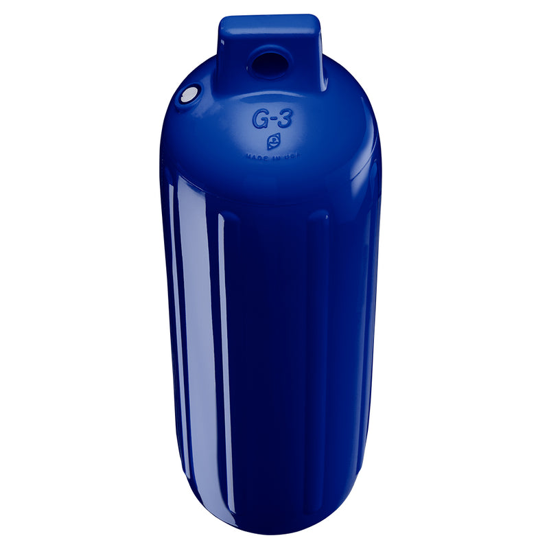 Load image into Gallery viewer, Polyform G-3 Twin Eye Fender 5.5&quot; x 19&quot; - Cobalt Blue w/Adapter [G-3 COBALT BLUE W/AIR ADAPTER]
