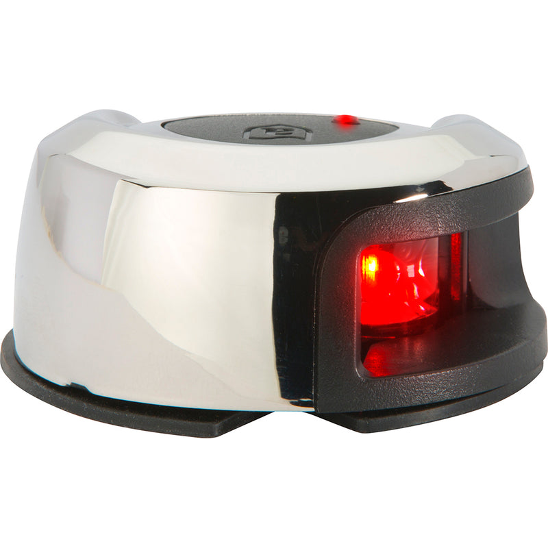 Load image into Gallery viewer, Attwood LightArmor Deck Mount Navigation Light - Stainless Steel - Port (red) - 2NM [NV2012SSR-7]
