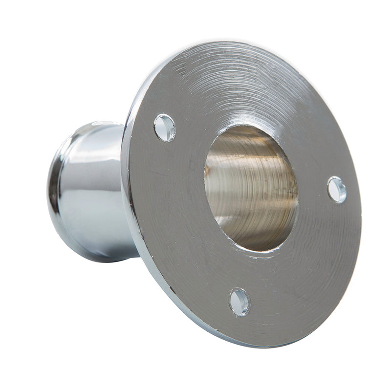 Load image into Gallery viewer, Whitecap Top-Mounted Flag Pole Socket CP/Brass - 1&quot; ID [S-5002]
