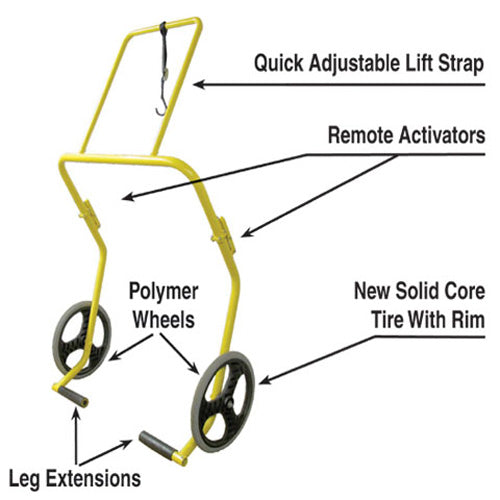 Load image into Gallery viewer, SNO-STUFF BIG WHEEL SHOP DOLLY
