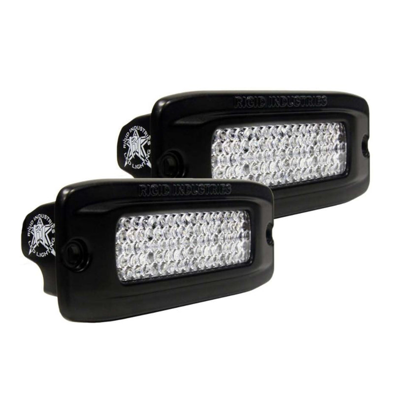 Load image into Gallery viewer, RIGID Industries SR-Q PRO Back Light Kit - Flush Mount Diffused - Pair - Black [980033]
