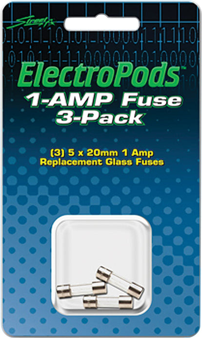 1-AMP GLASS FUSES 3/PK 1044700 image 1