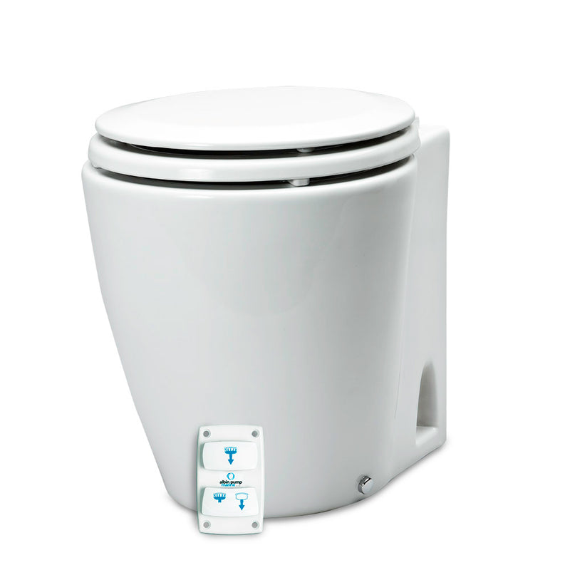 Load image into Gallery viewer, Albin Group Marine Design Marine Toilet Silent Electric - 12V [07-03-045]
