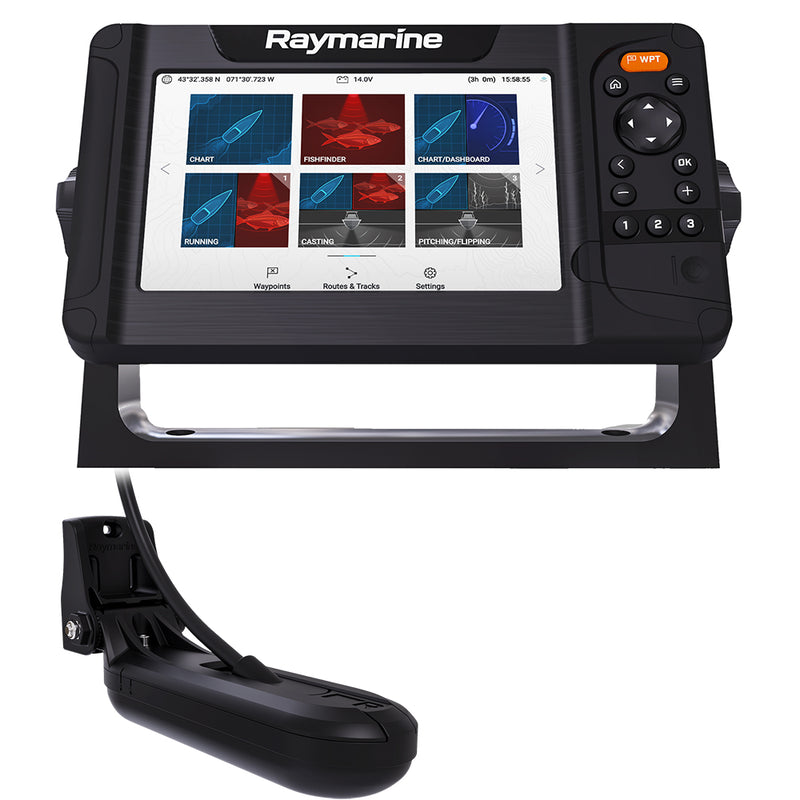 Load image into Gallery viewer, Raymarine Element 7 HV Combo w/HV-100 Transducer  Nav+ US  Canada Chart [E70532-05-NAG]
