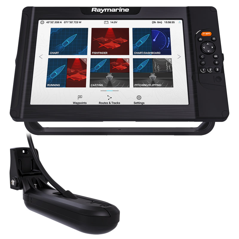 Load image into Gallery viewer, Raymarine Element 12 HV Combo w/HV-100 Transducer  Nav+ US  Canada Chart [E70536-05-NAG]
