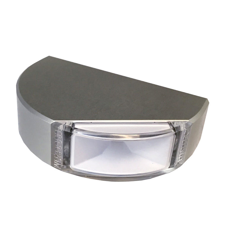 Load image into Gallery viewer, Lumitec Surface Mount Navigation Light - Classic Aluminum - Port Red [101577]
