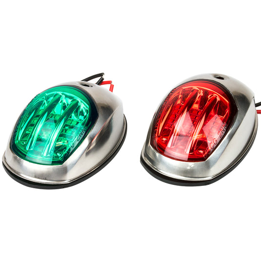 Sea-Dog Stainless Steel LED Navigation Lights - Port  Starboard [400070-1]