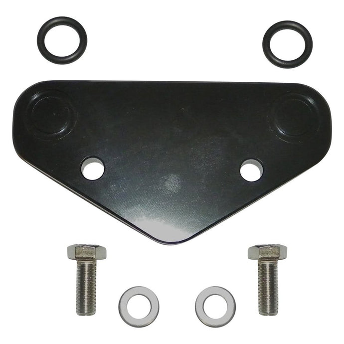 WSM OIL INJECTION CRANK CASE BLOCK OFF PLATE KAWASAKI
