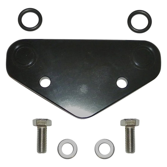 WSM OIL INJECTION CRANK CASE BLOCK OFF PLATE KAWASAKI