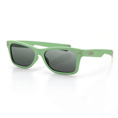 TRENDSTER SUNGLASS, MINT FRAME, SMOKED LENSES