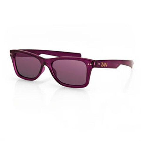 TRENDSTER SUNGLASS, WINE FRAME, SMOKED PURPLE MIRROR