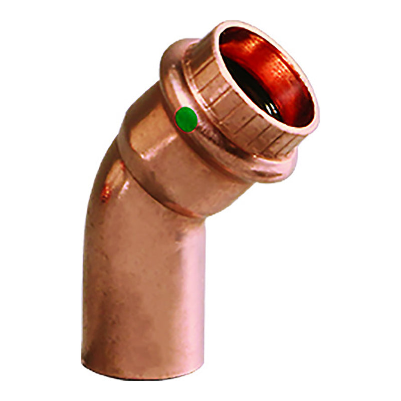 Load image into Gallery viewer, Viega ProPress 1/2&quot; - 45 Copper Elbow - Street/Press Connection [77637]
