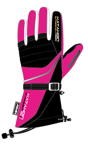 KATAHDIN GEAR FROSTFIRE SNOWMOBILE GLOVE, PINK-LG