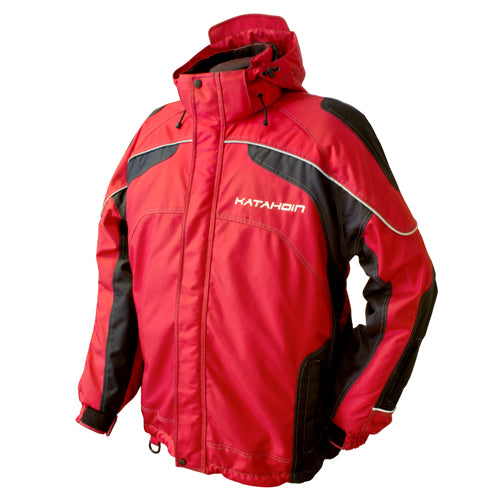 KATAHDIN GEAR MEN'S TRON SNOWMOBILE JACKET, RED-SM