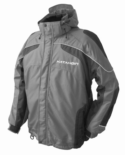 KATAHDIN GEAR MEN'S TRON SNOWMOBILE JACKET, GREY-MED