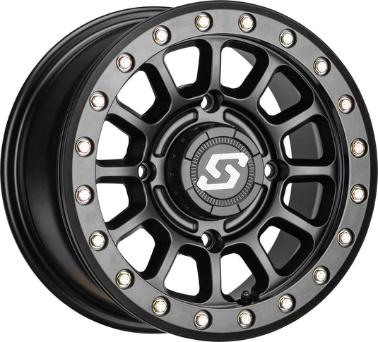 SANO BDLK WHEEL 14X7 4/156 6+1 (+38MM) BLACK A21B-47056+38S image 1