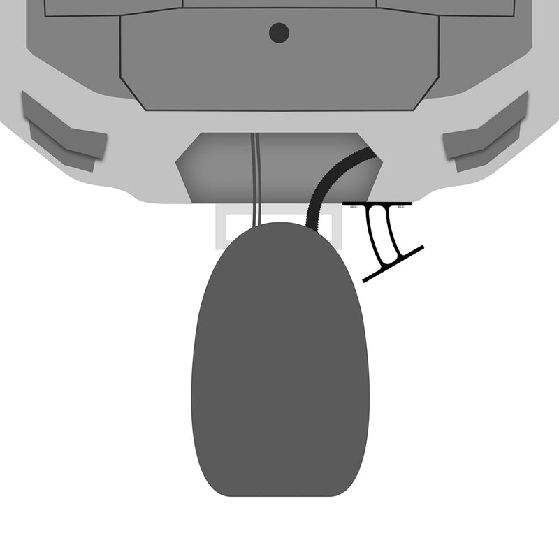 Load image into Gallery viewer, Minn Kota Raptor Direct Mount Angle Bracket - Black [1810371]
